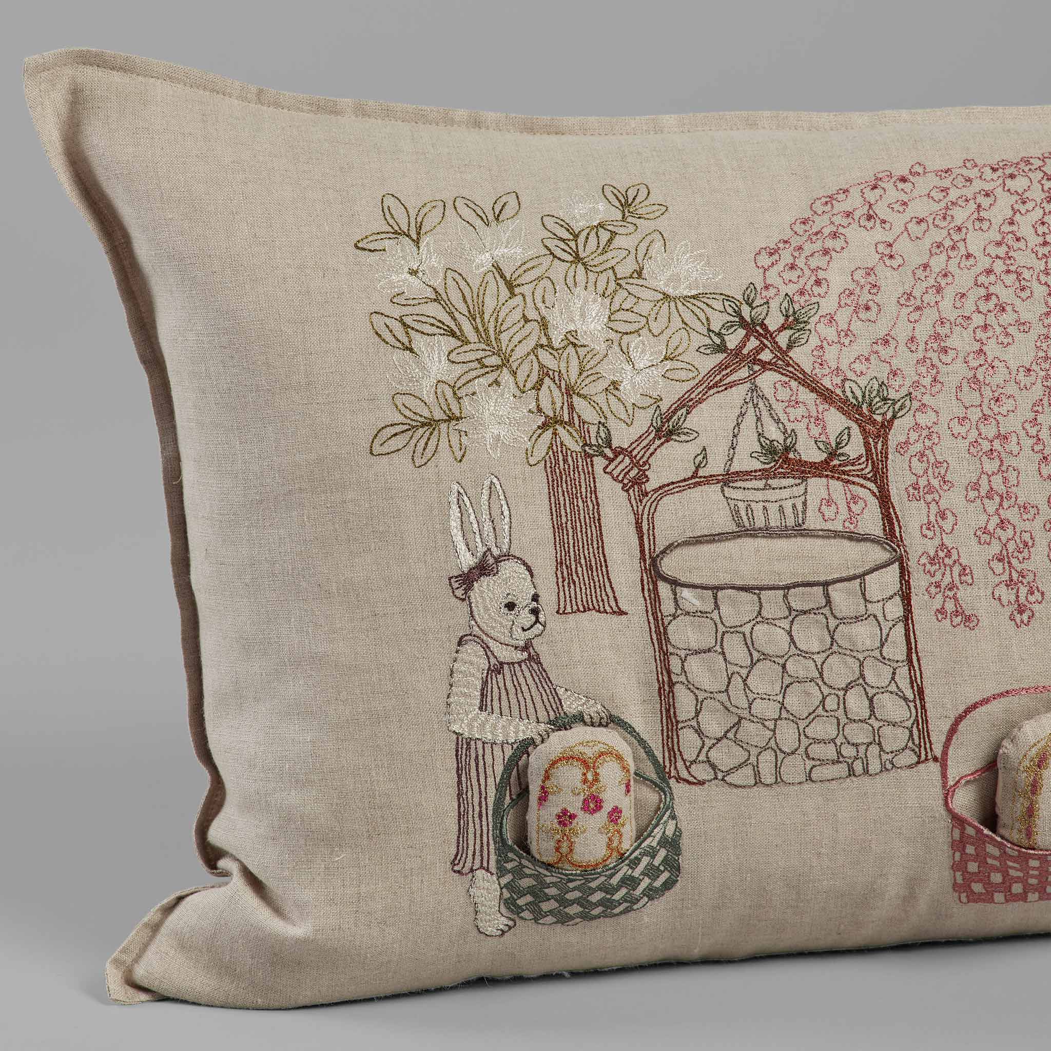 Easter Egg Hunt Pocket Pillow