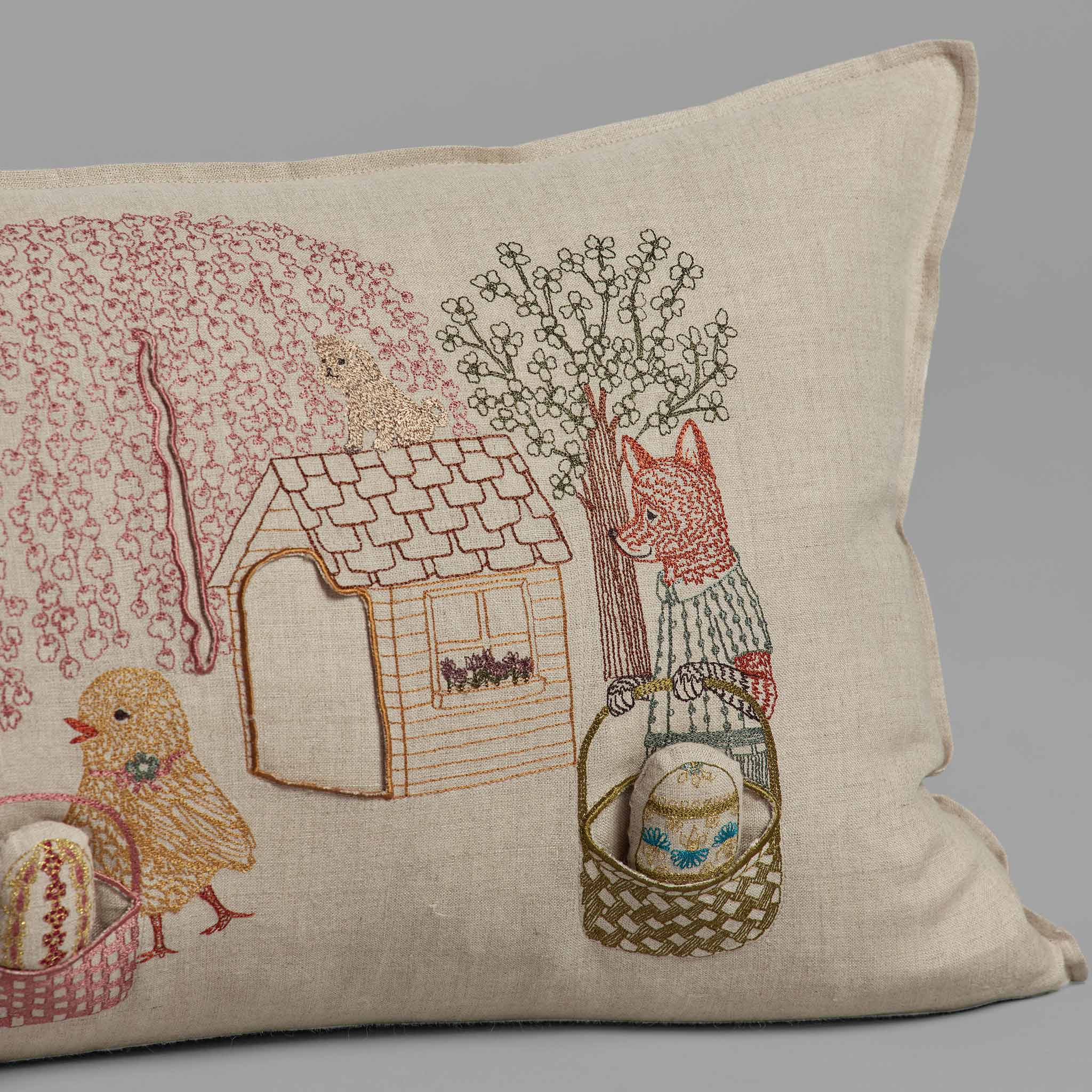 Easter Egg Hunt Pocket Pillow
