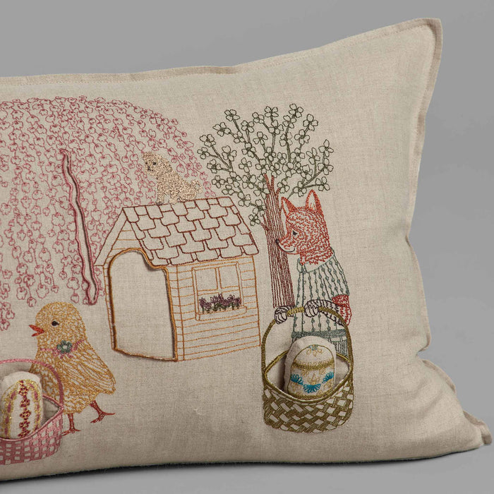 Easter Egg Hunt Pocket Pillow