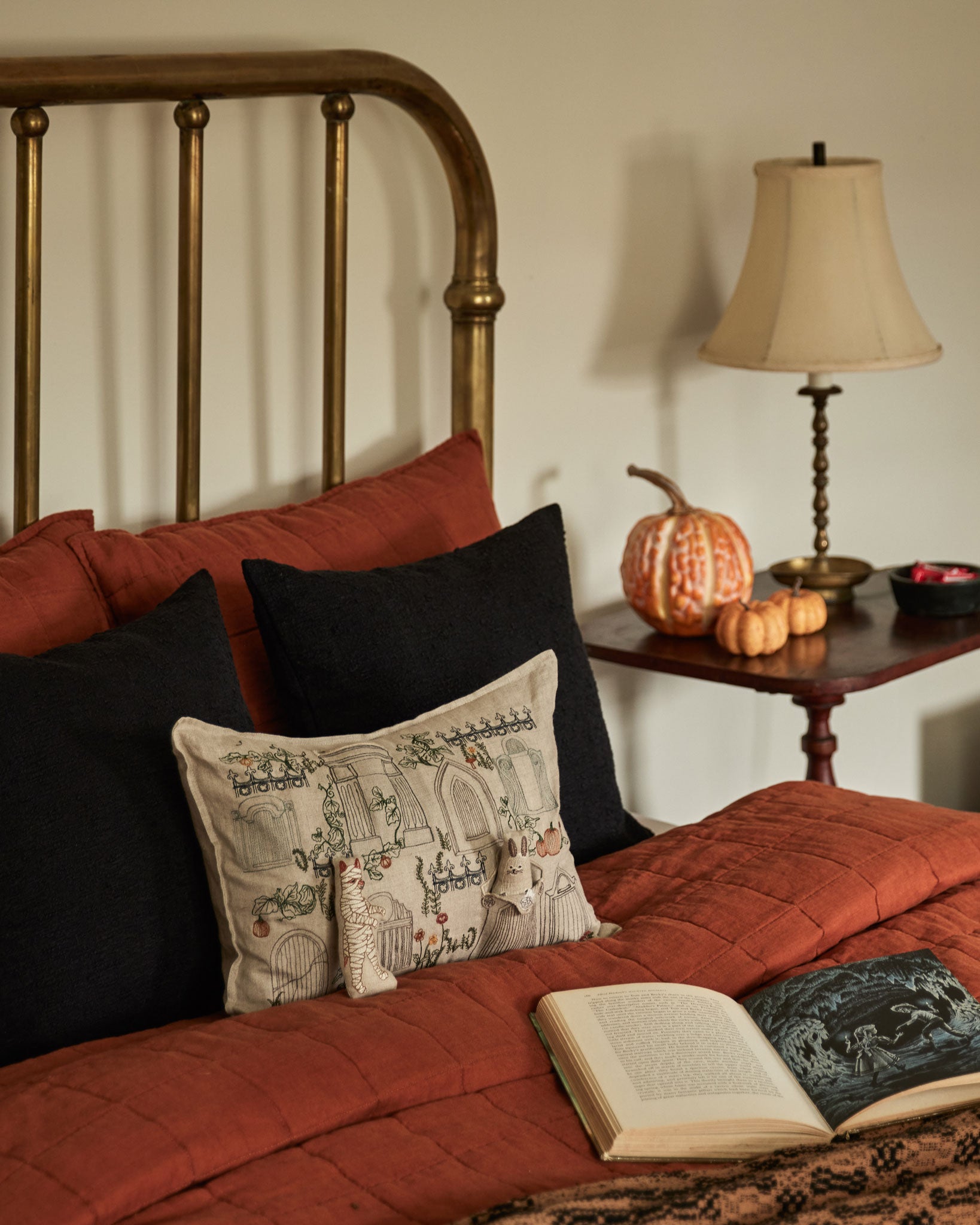 Graveyard Pocket Pillow