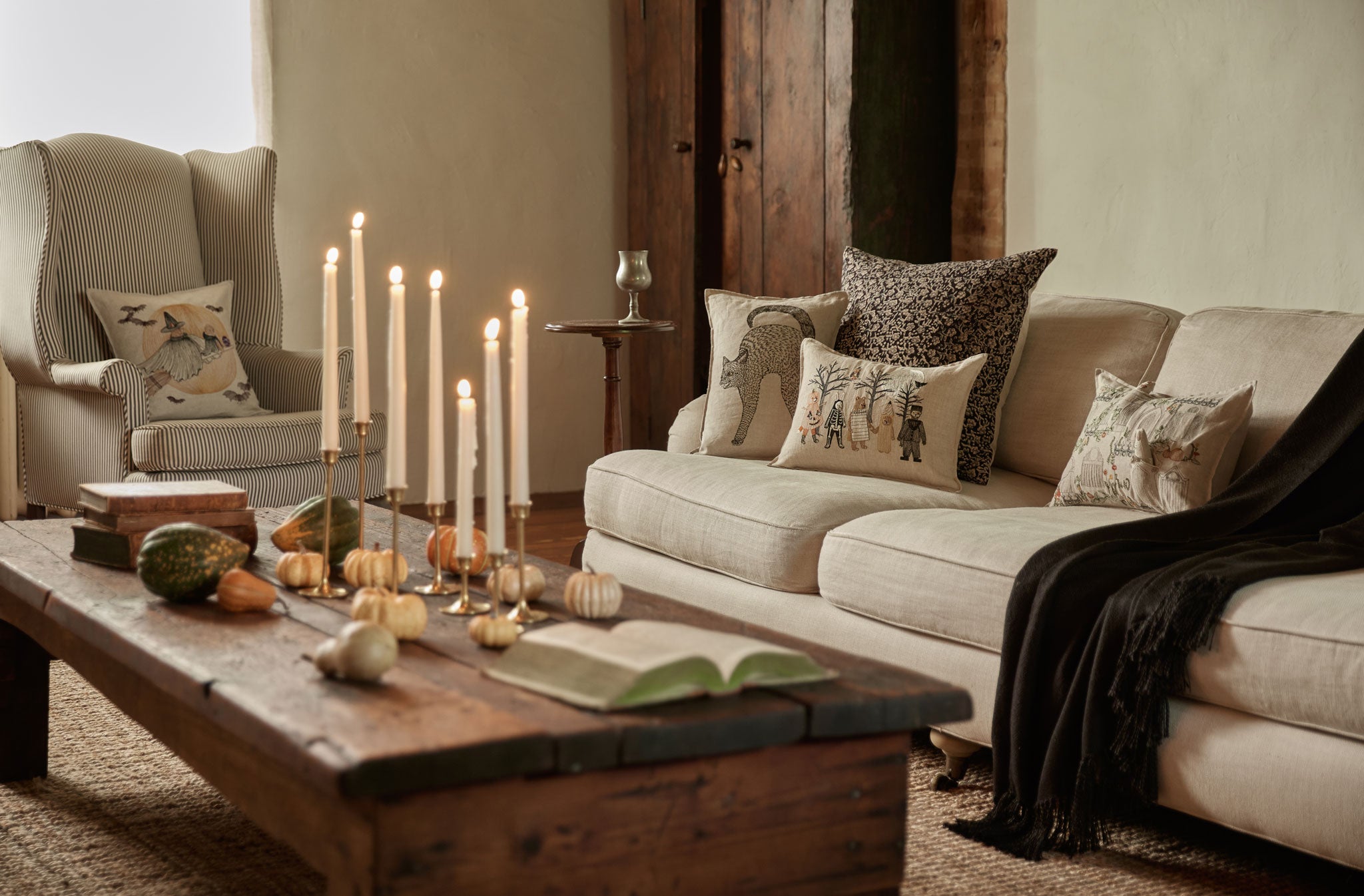 Full Moon Masquerade Pillow