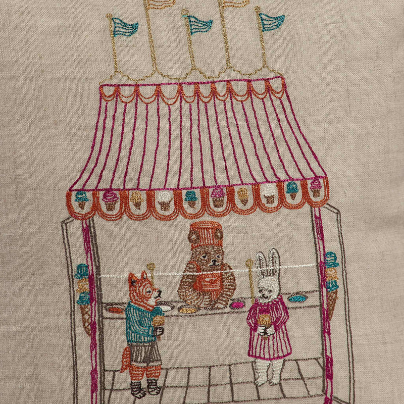 Ice Cream Shop Pillow