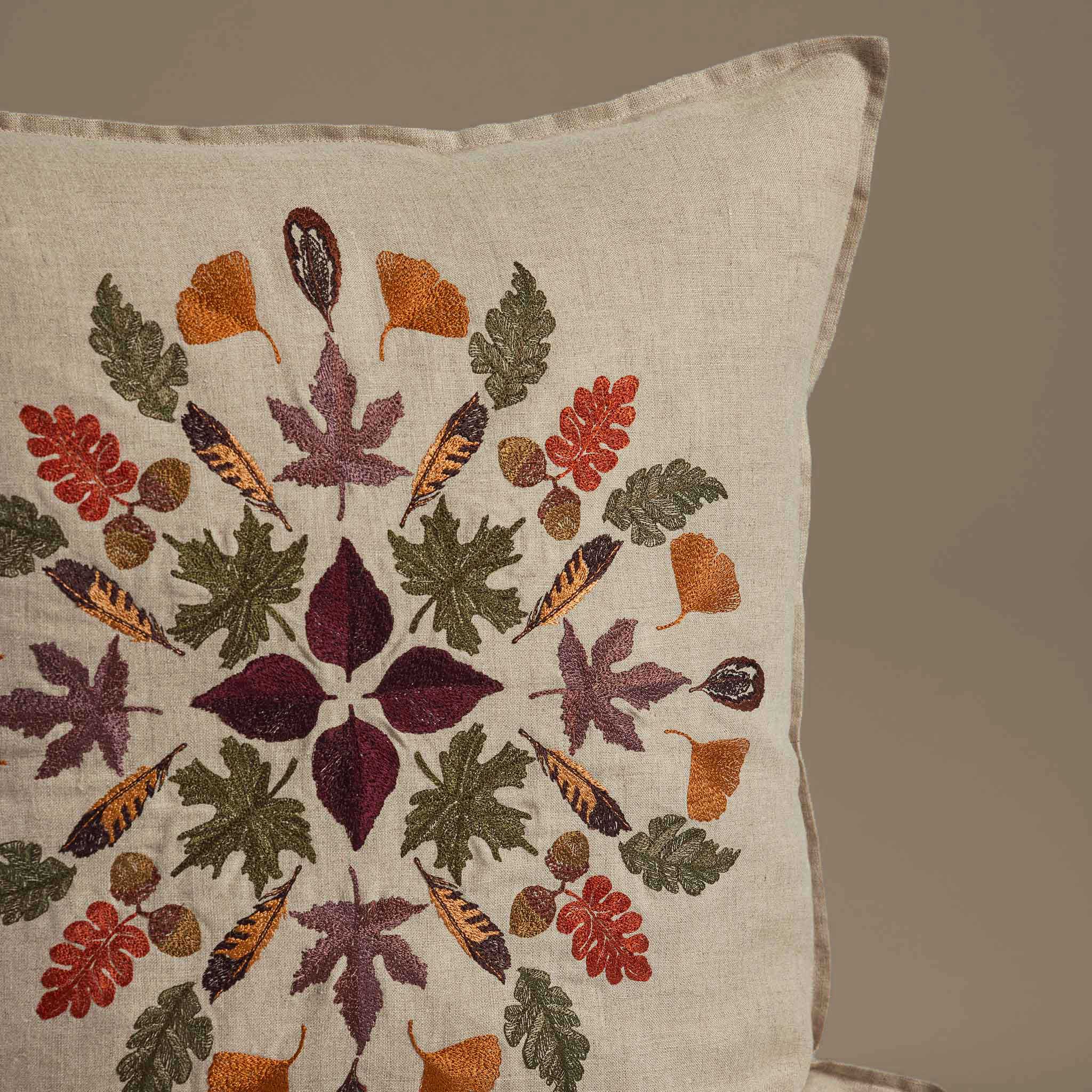 Pressed Leaves Pillow