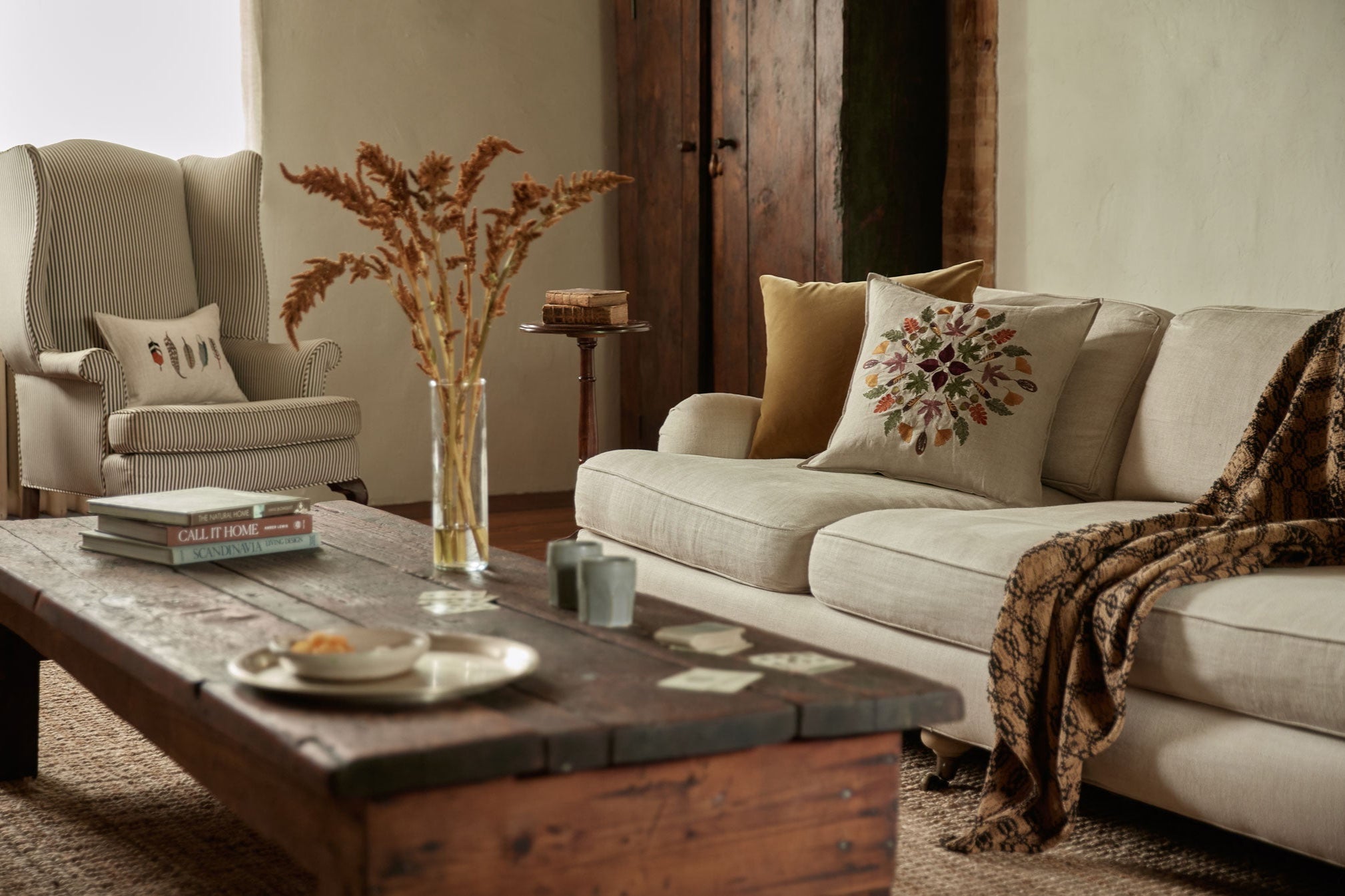 Pressed Leaves Pillow