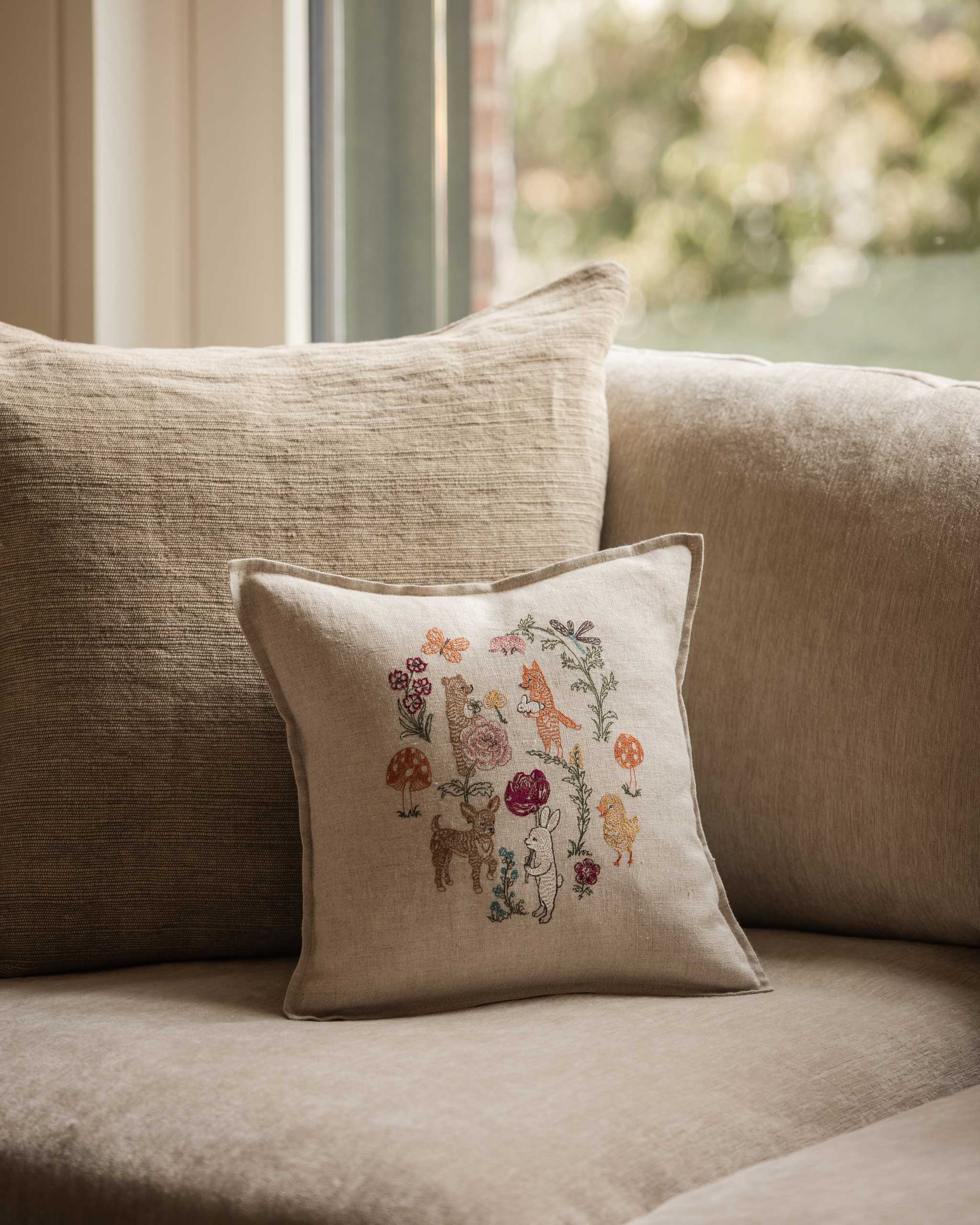 Secret Garden Pillow