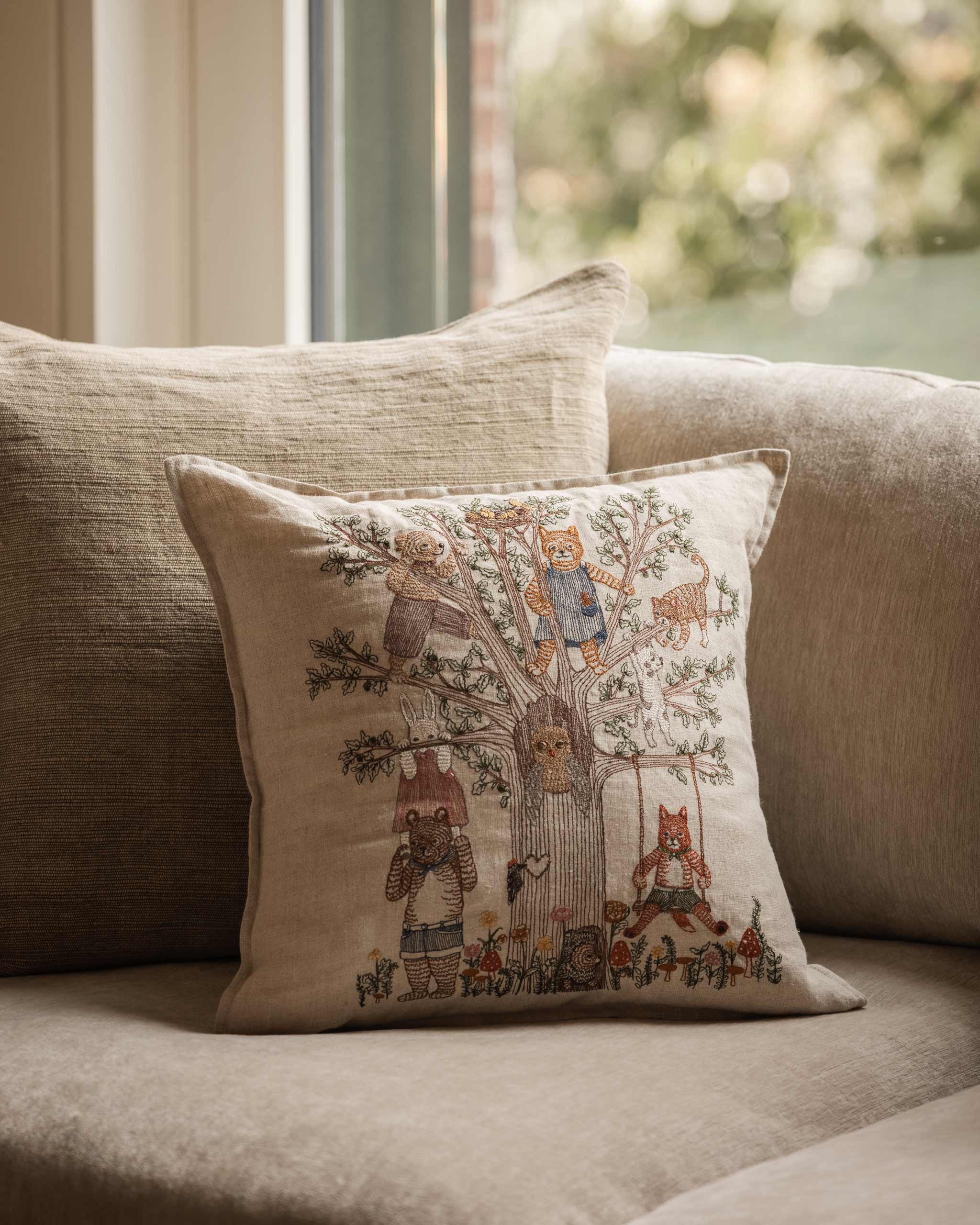Tree of Fun Pillow | Coral & Tusk