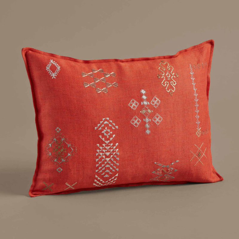 Tumbleweed Vermilion Pillow