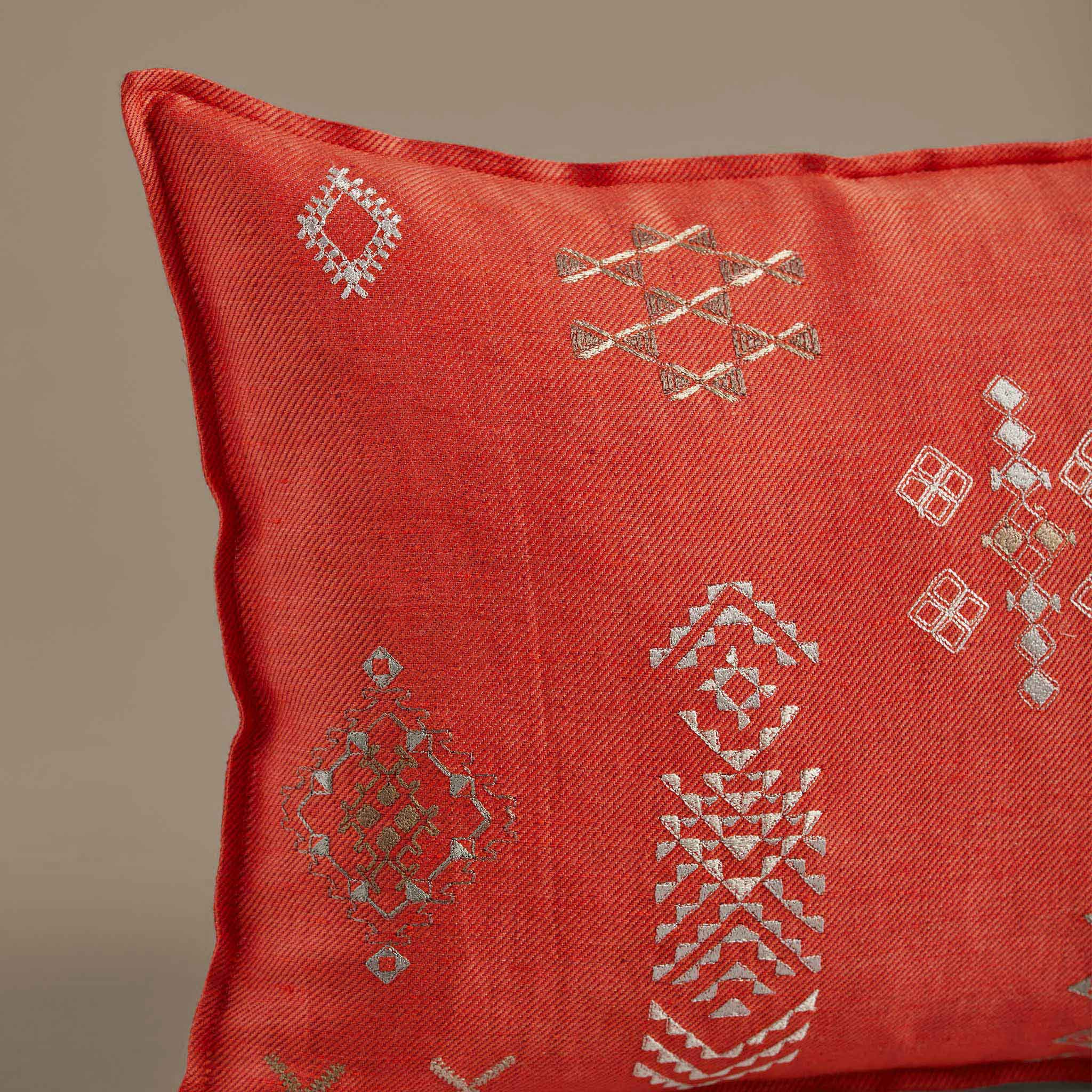 Tumbleweed Vermilion Pillow