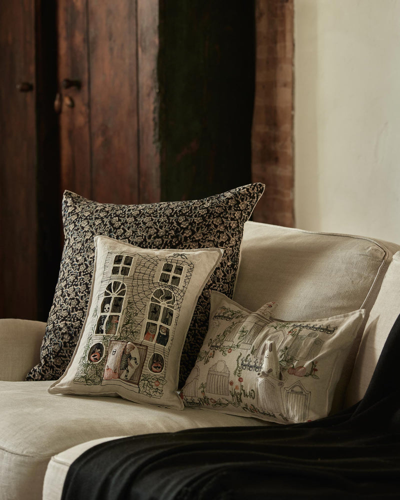 Haunted House Pocket Pillow