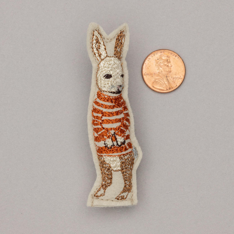 Bunny in Sweater Pin