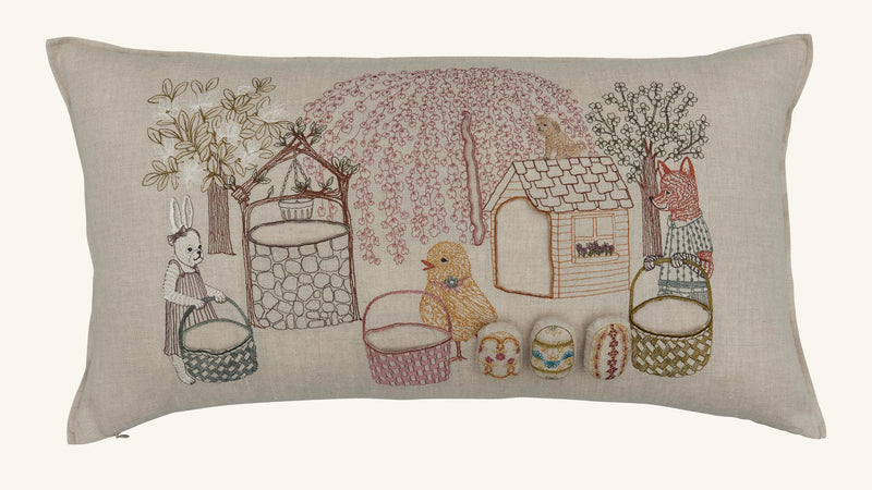Easter Egg Hunt Pocket Pillow