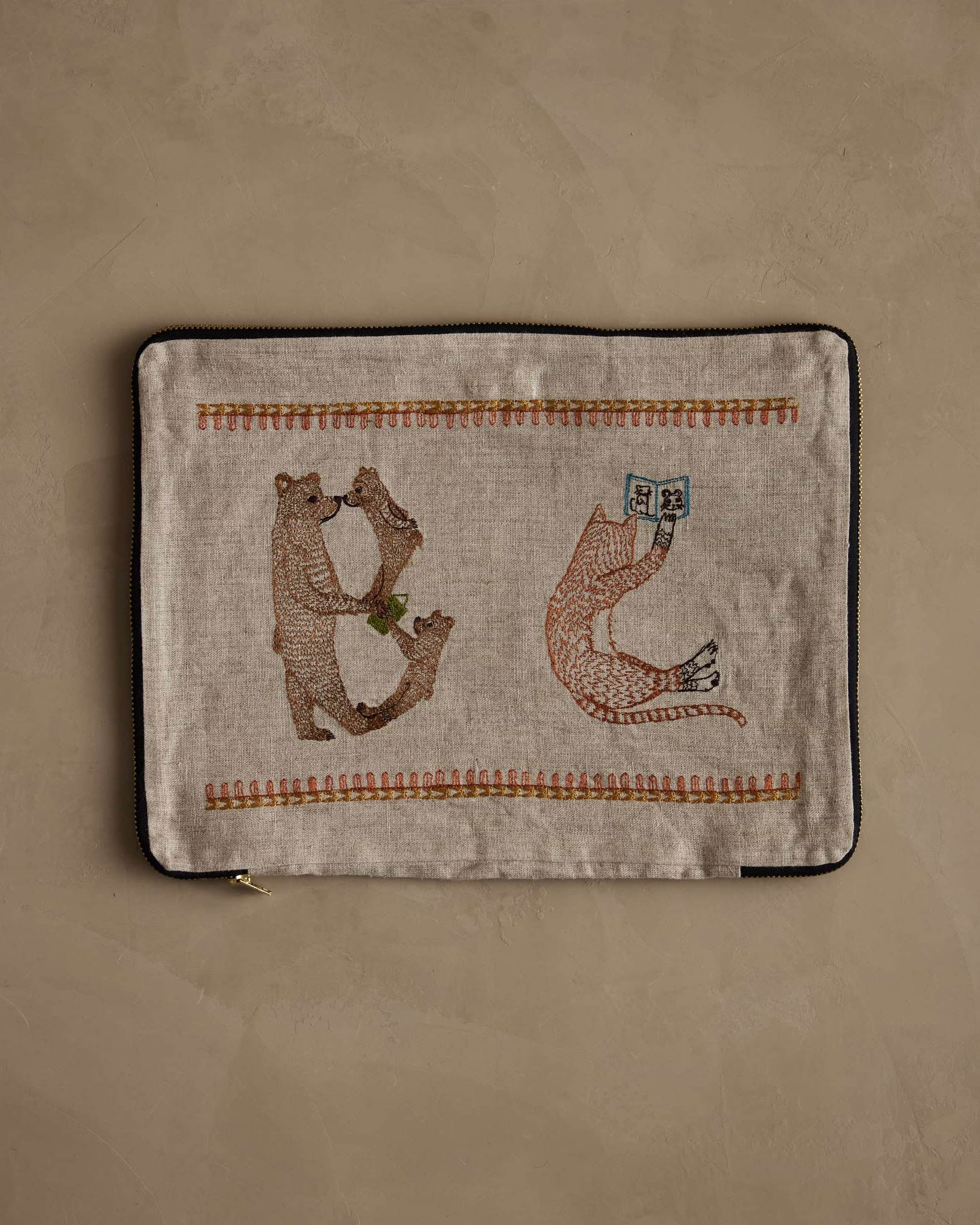ABC 123 Pouch | Coral & Tusk