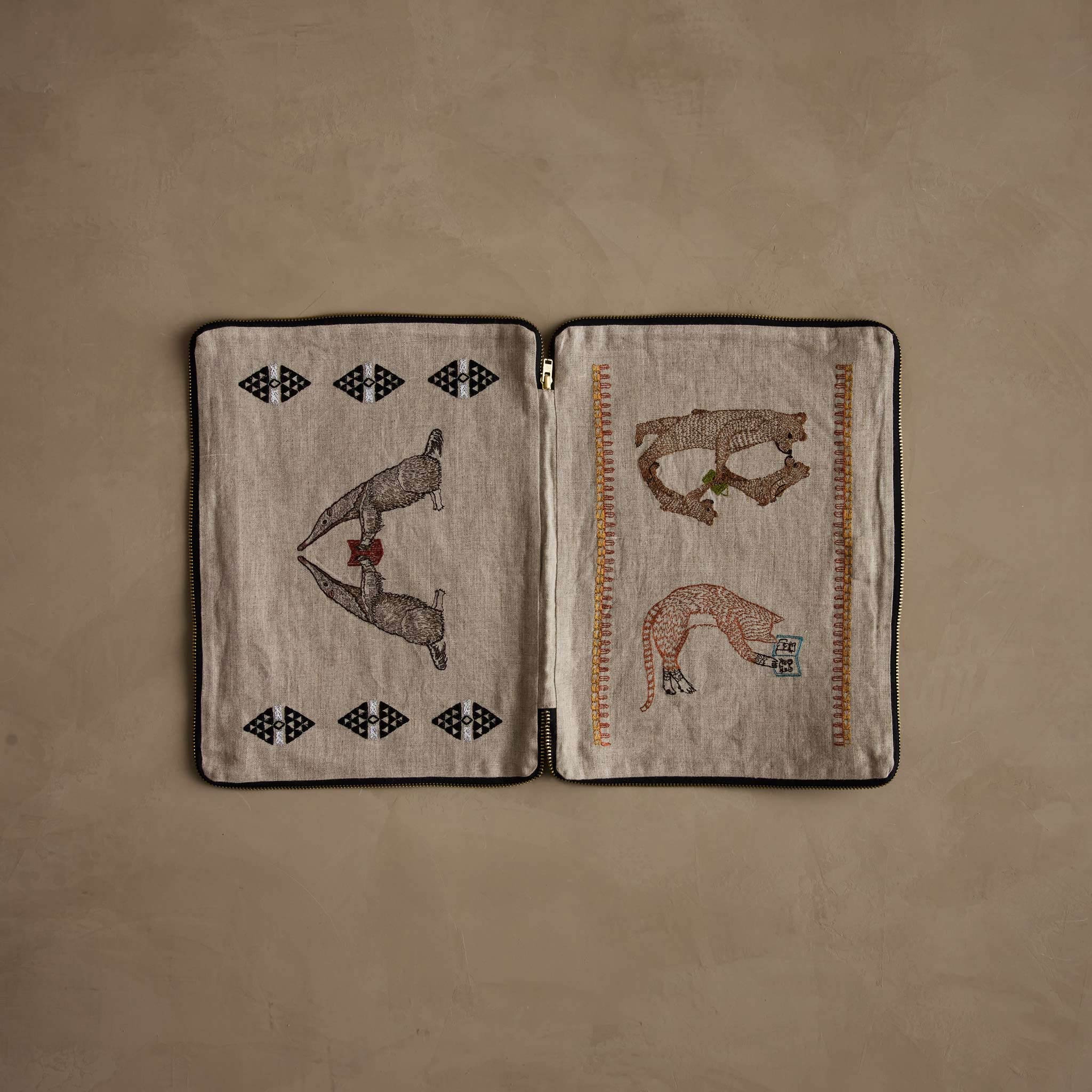 ABC 123 Pouch | Coral & Tusk