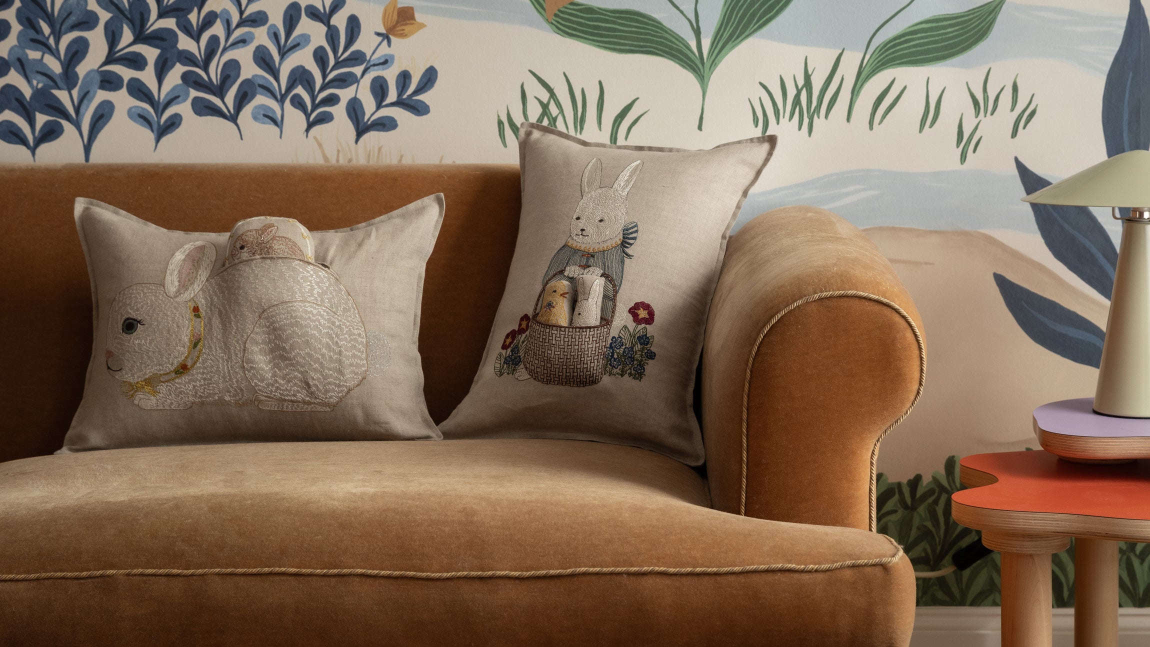 Easter Bunny Pocket Pillow | Coral & Tusk