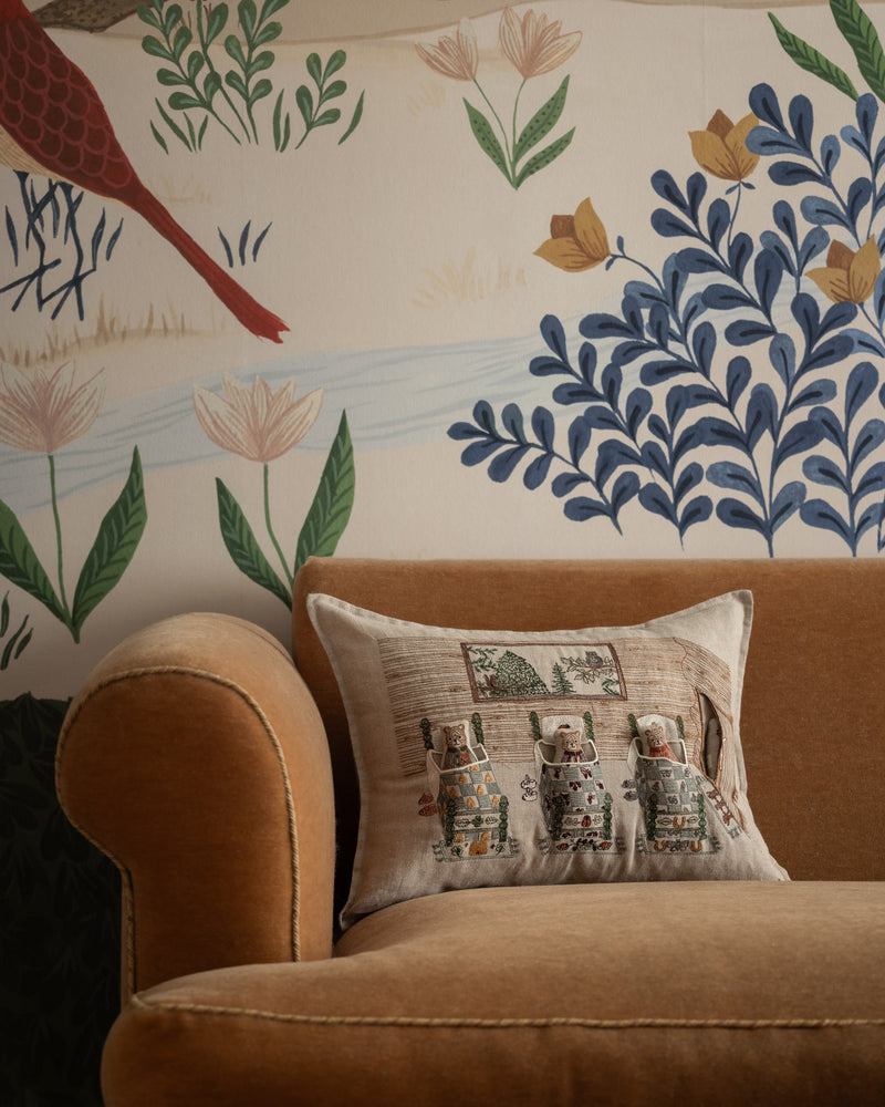 Three Little Bears Pocket Pillow