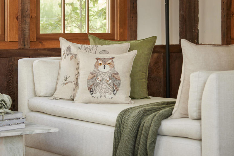 Owl Mama Pocket Pillow