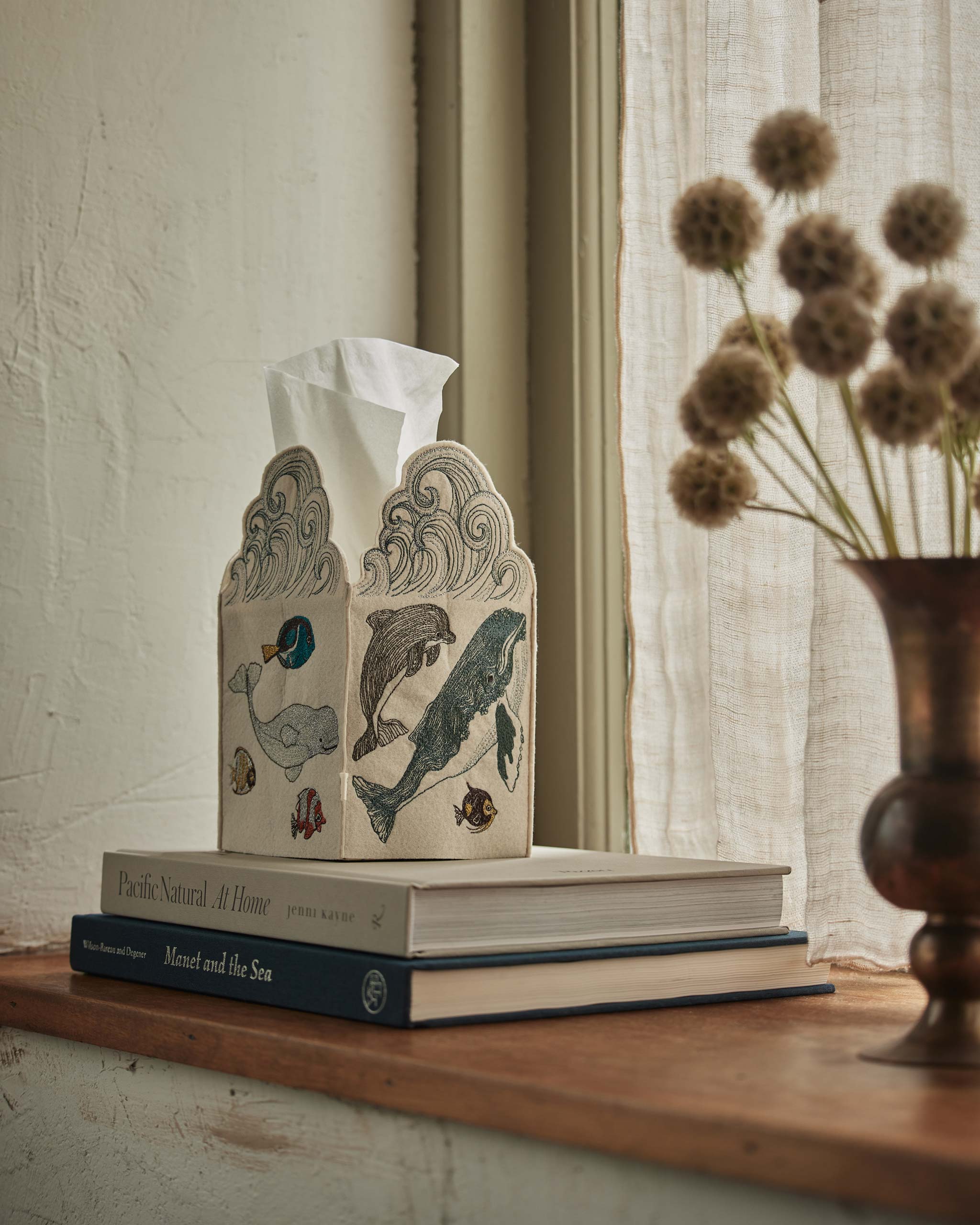 Under the Sea Tissue Box Cover | Coral & Tusk