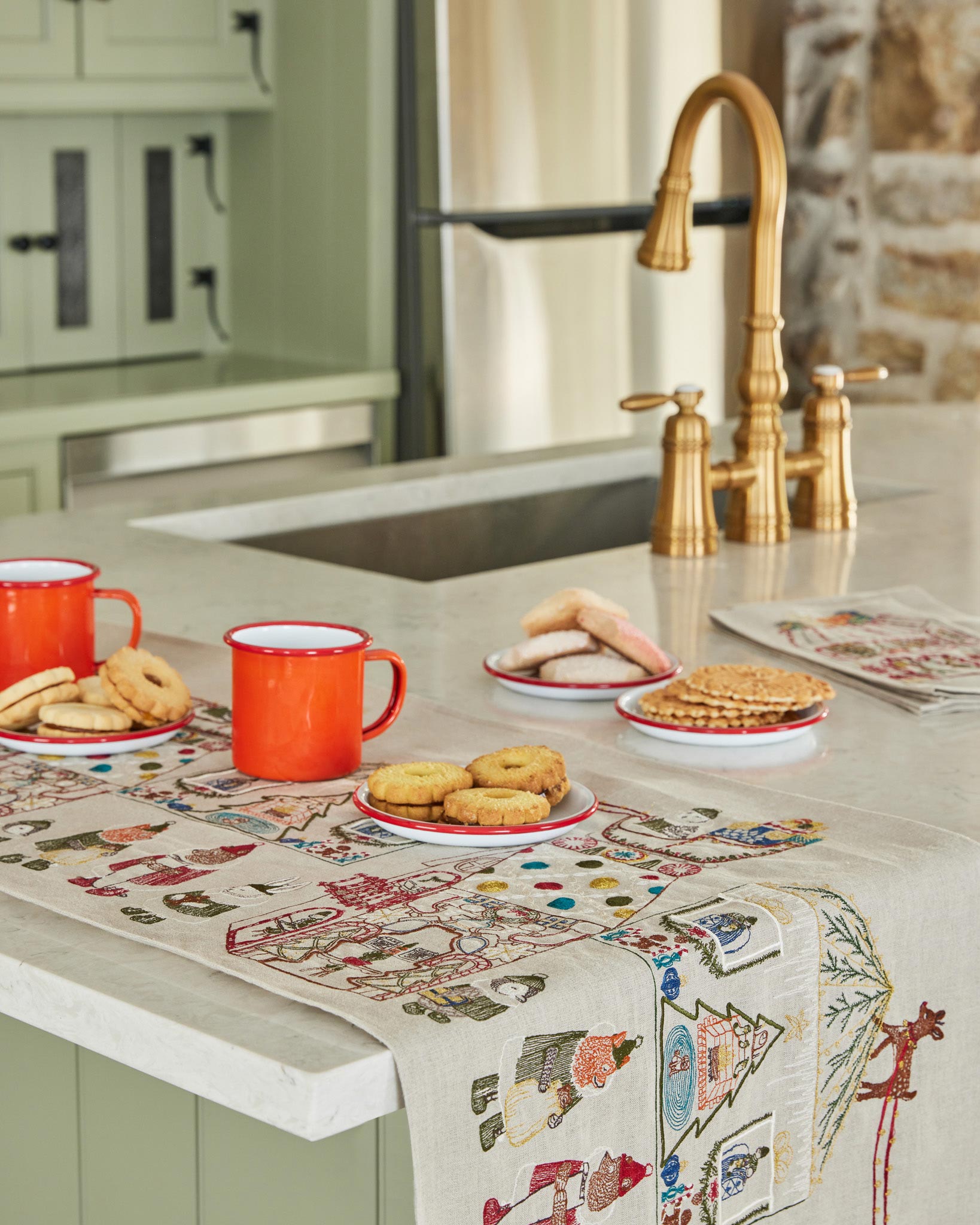Toy Workshop Tea Towel | Coral & Tusk