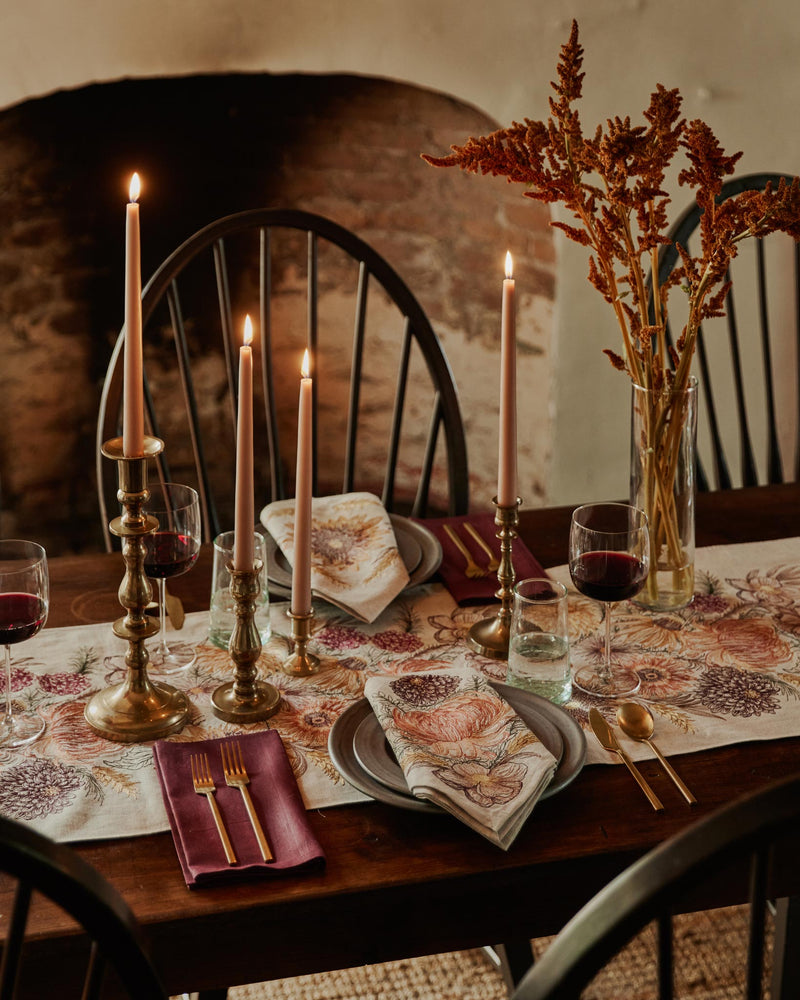 Autumn Blossoms Table Runner