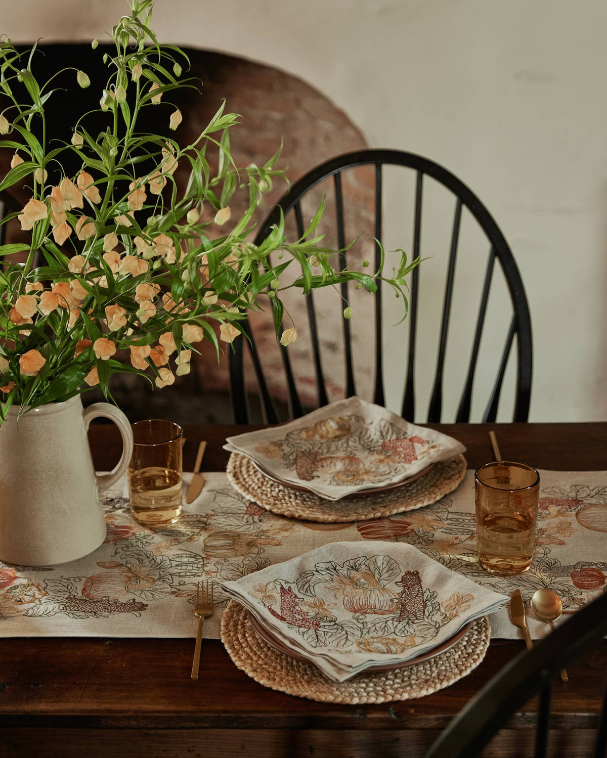Pumpkin Patch Dinner Napkin