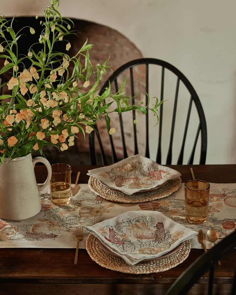 Pumpkin Patch Dinner Napkin