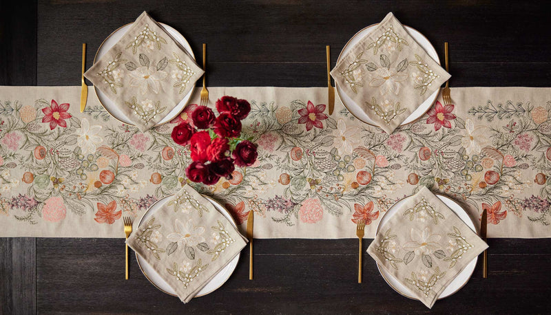 Magnolia Dinner Napkin