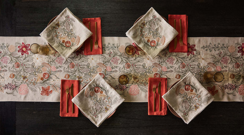 Winter Vine Dinner Napkin