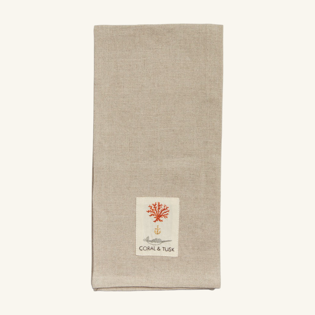 Seconds Sale Christmas Cardinals Tea Towel