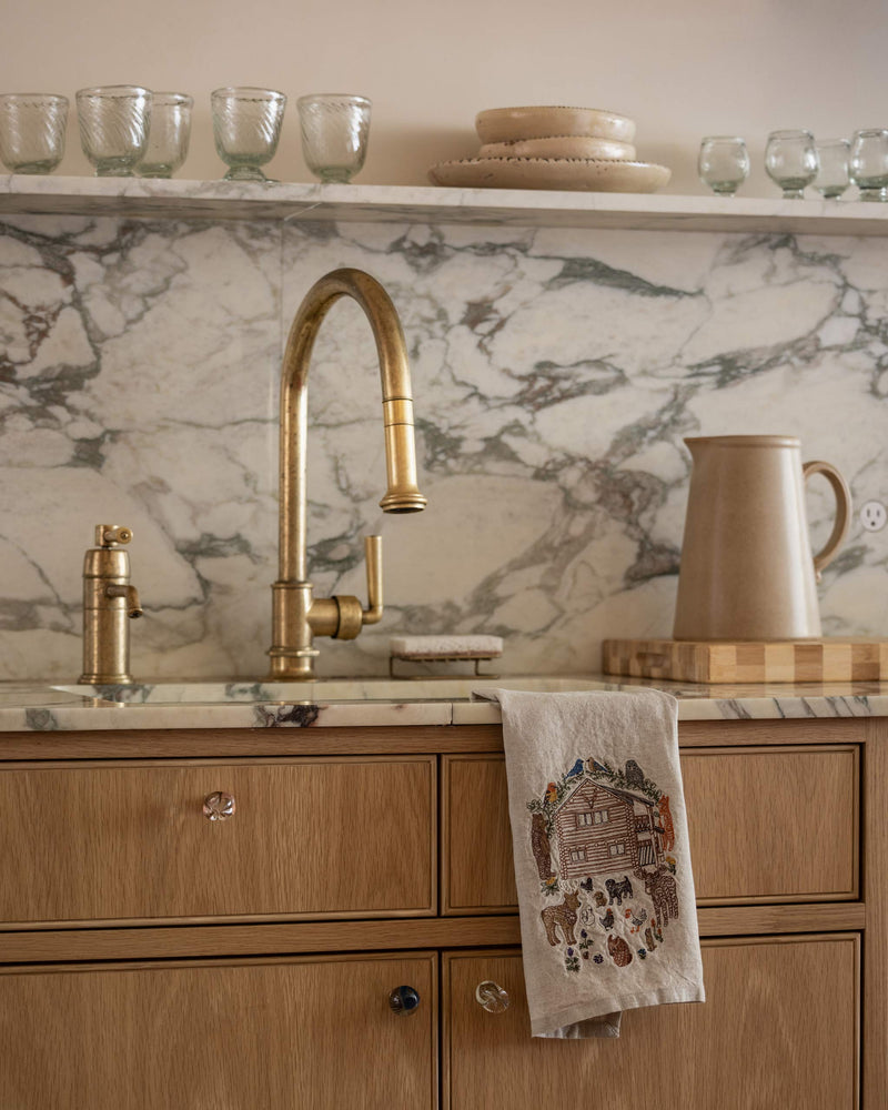 Cabin Life Tea Towel