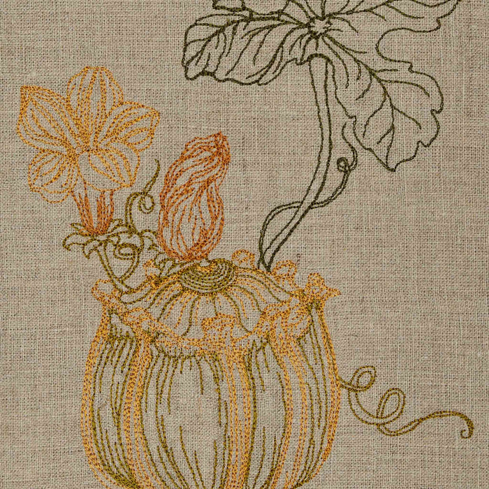 Squash Vine Tea Towel