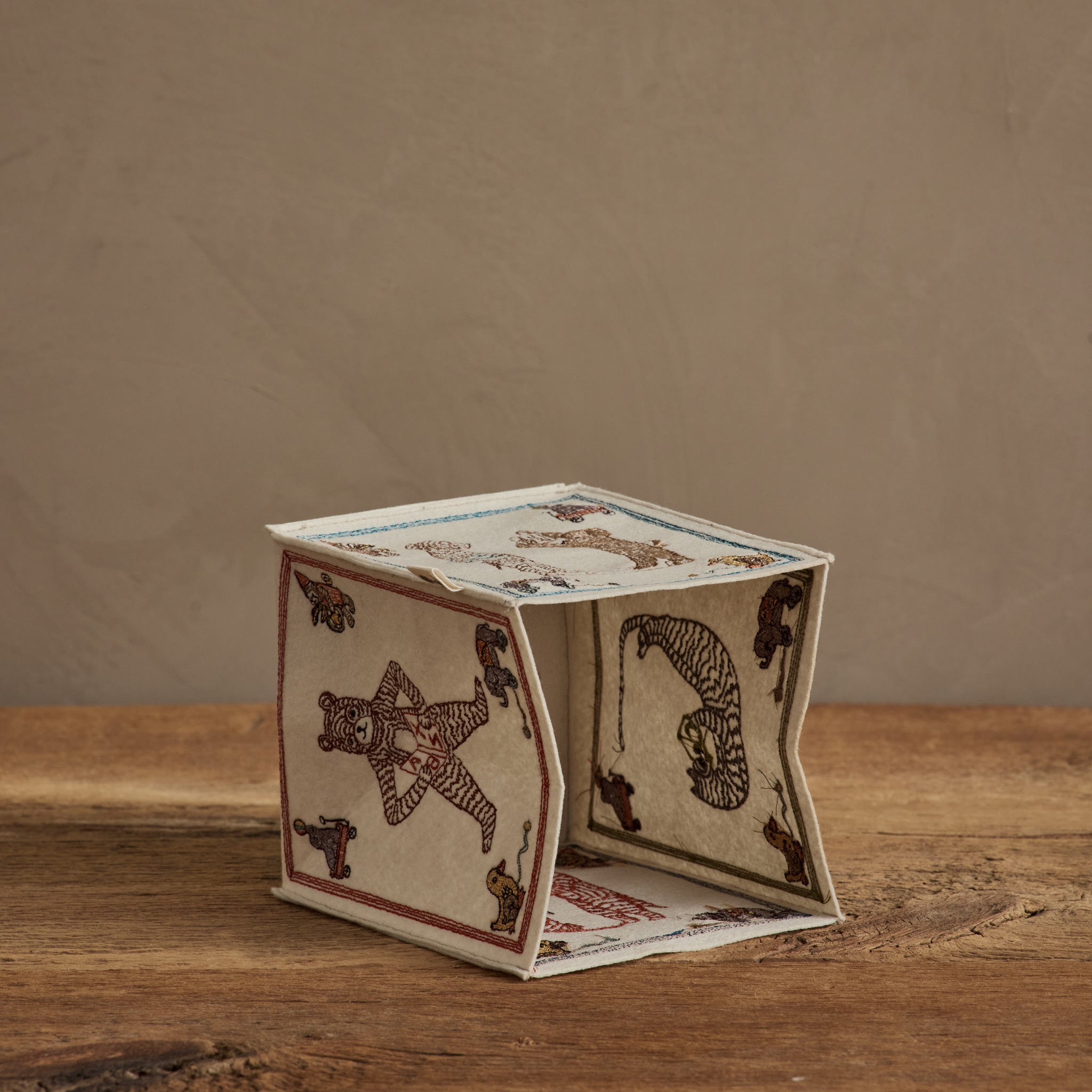 ABC Tissue Box Cover | Coral & Tusk