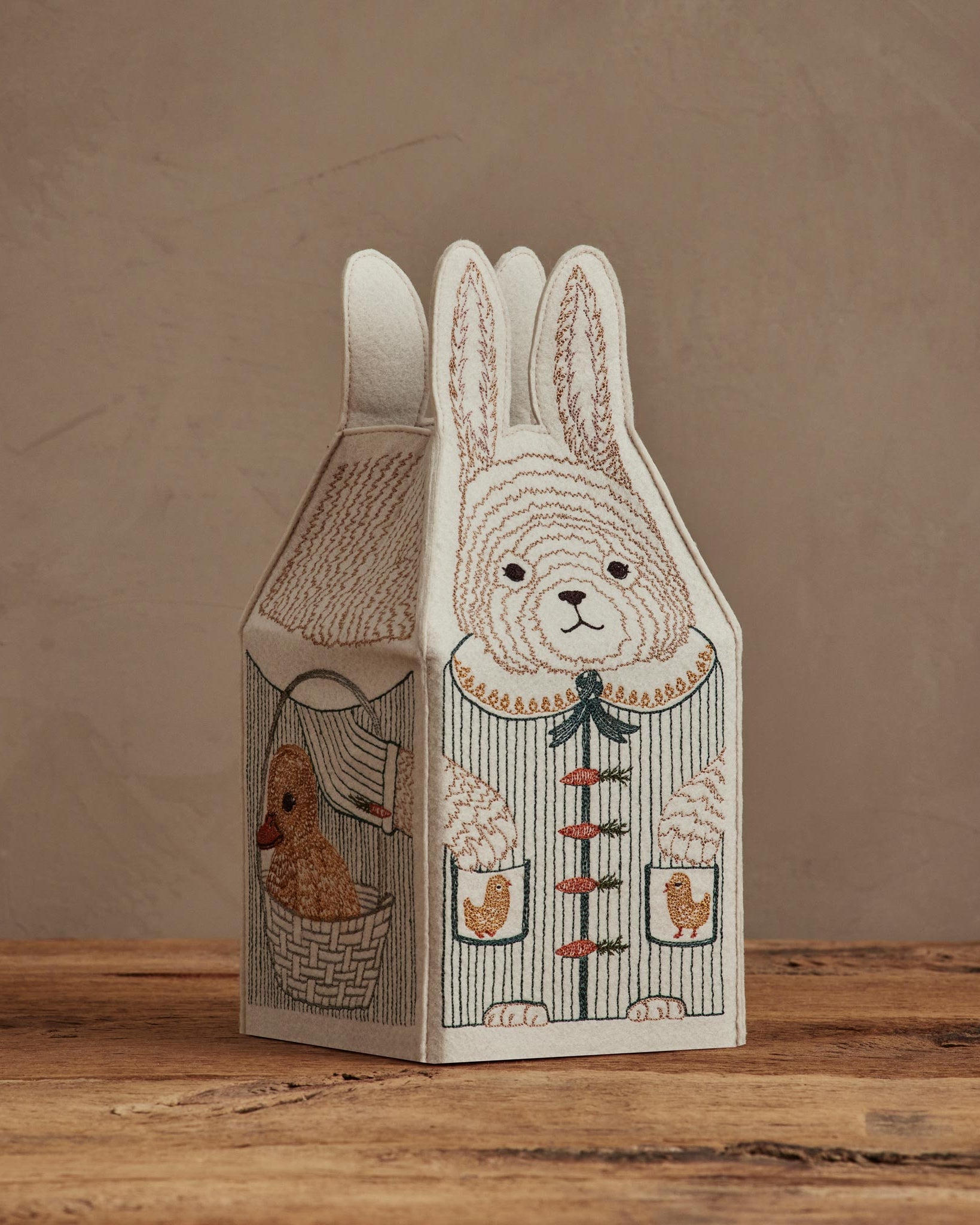 Bunny Tissue Box Cover | Coral & Tusk