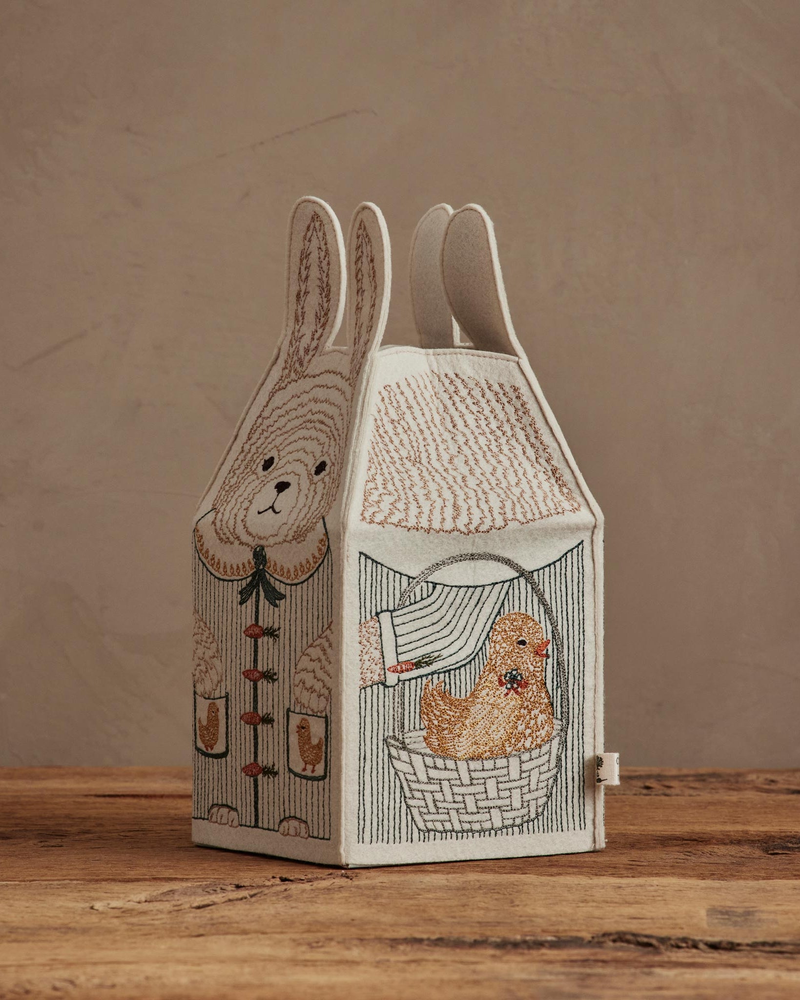 Bunny Tissue Box Cover | Coral & Tusk