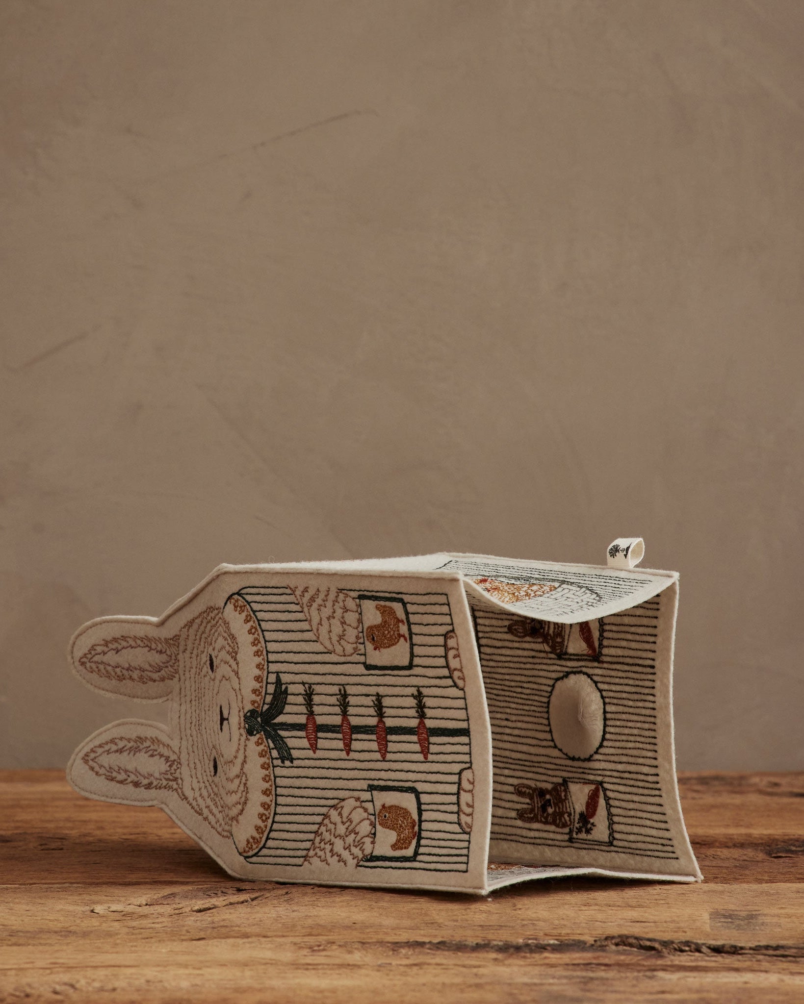Bunny Tissue Box Cover | Coral & Tusk