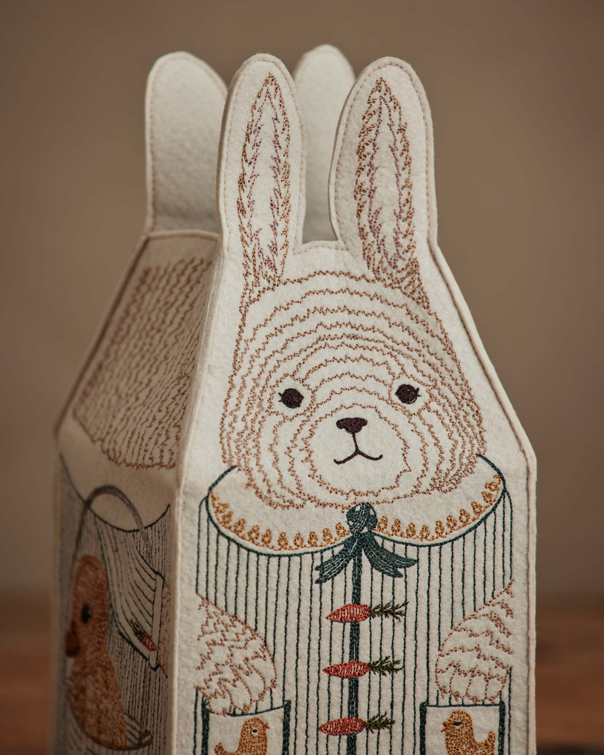 Bunny Tissue Box Cover | Coral & Tusk