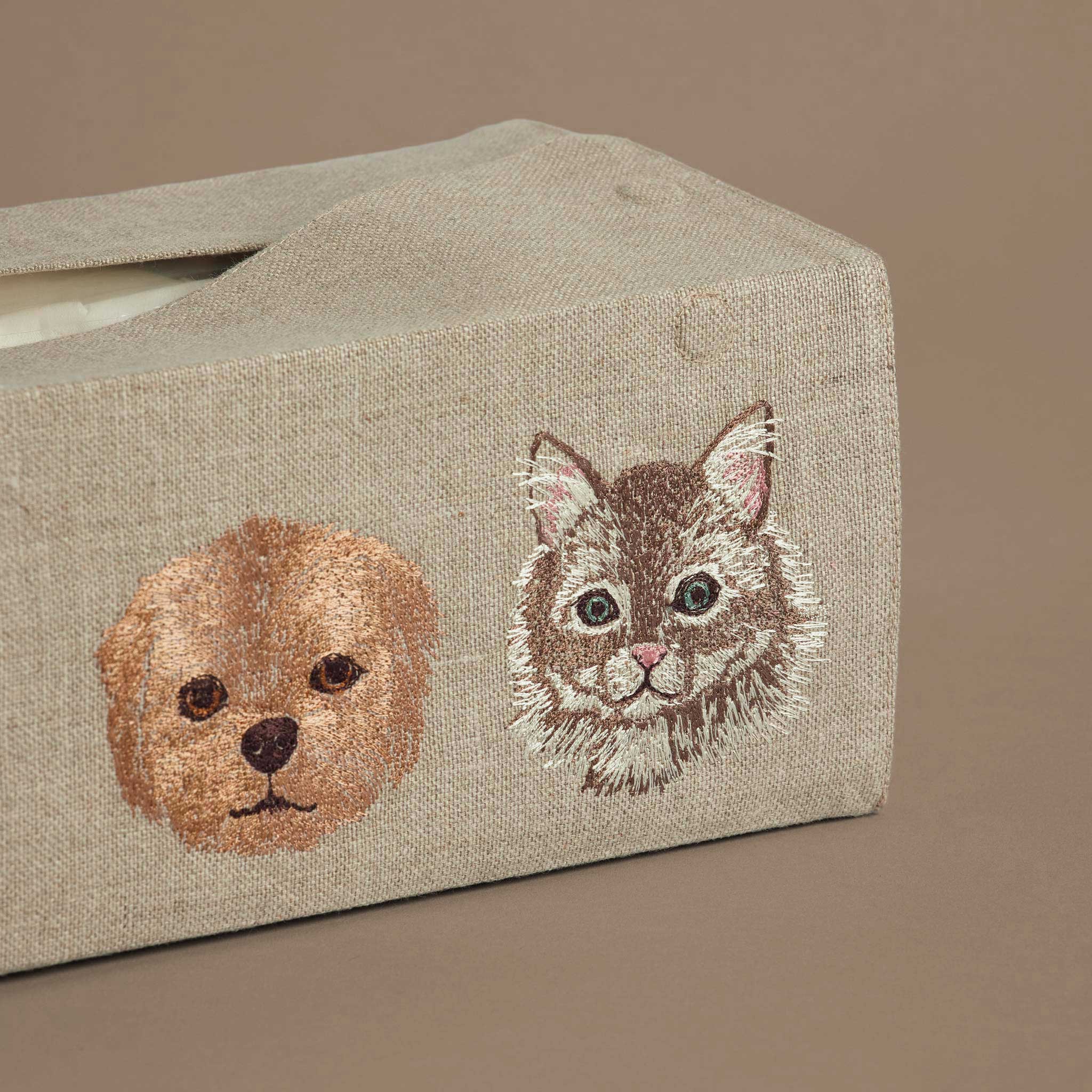 【新品】CORAL & TUSK　ティッシュカバー　Cats and Dogs Cats and Dogs Tissue Box Cover | Coral & Tusk
