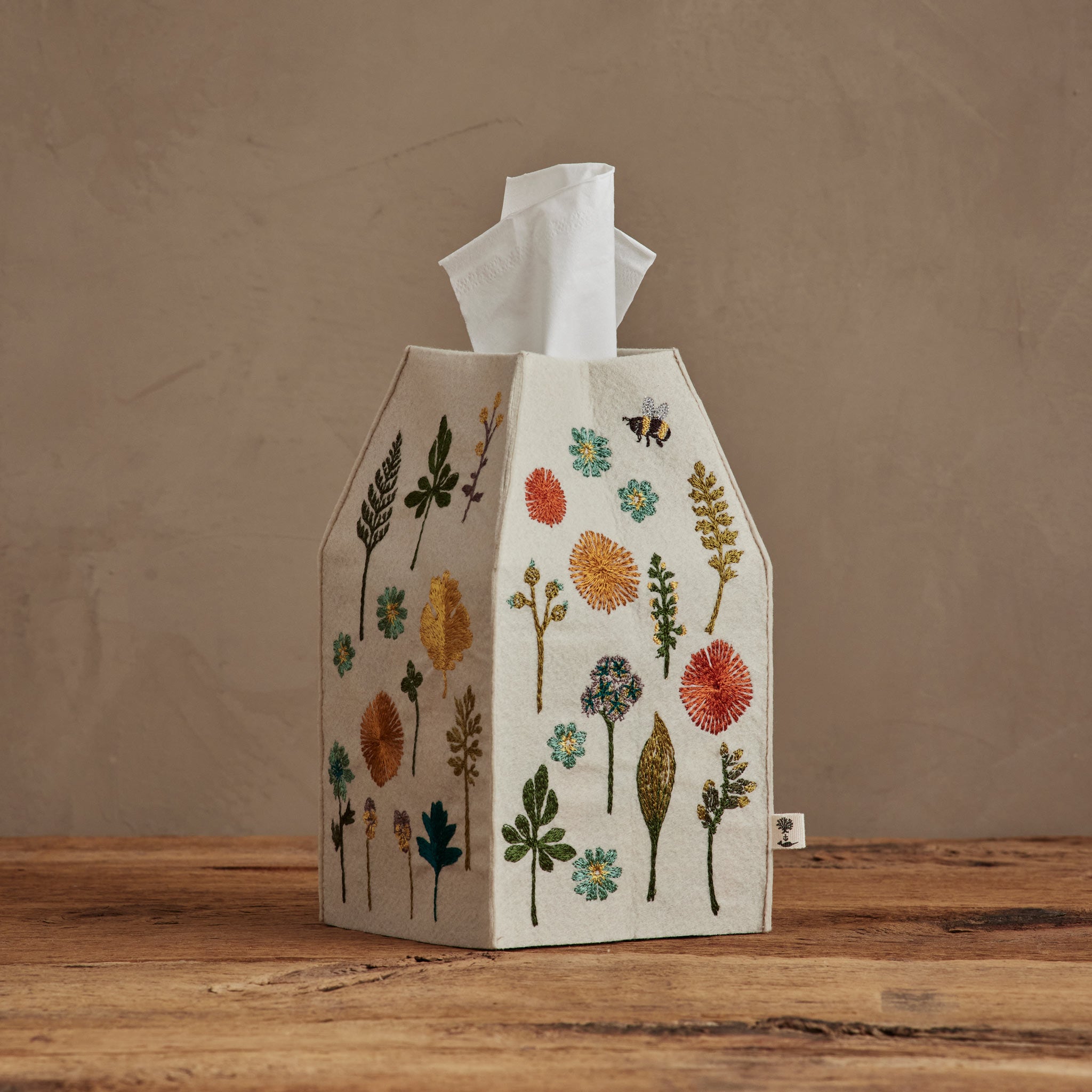 Coral & Tusk Garden Tissue Box Cover