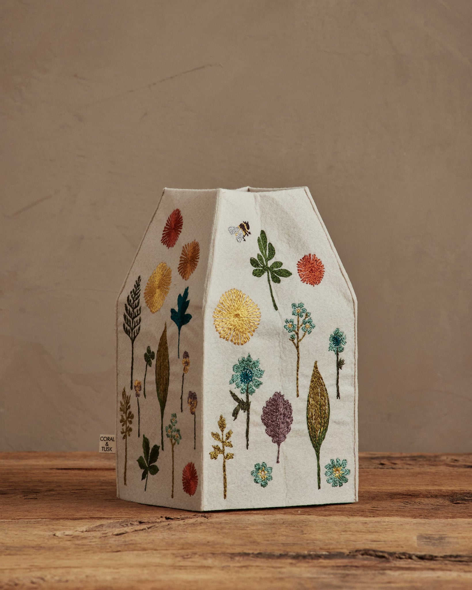 Coral & Tusk Garden Tissue Box Cover - Thumbnail 4