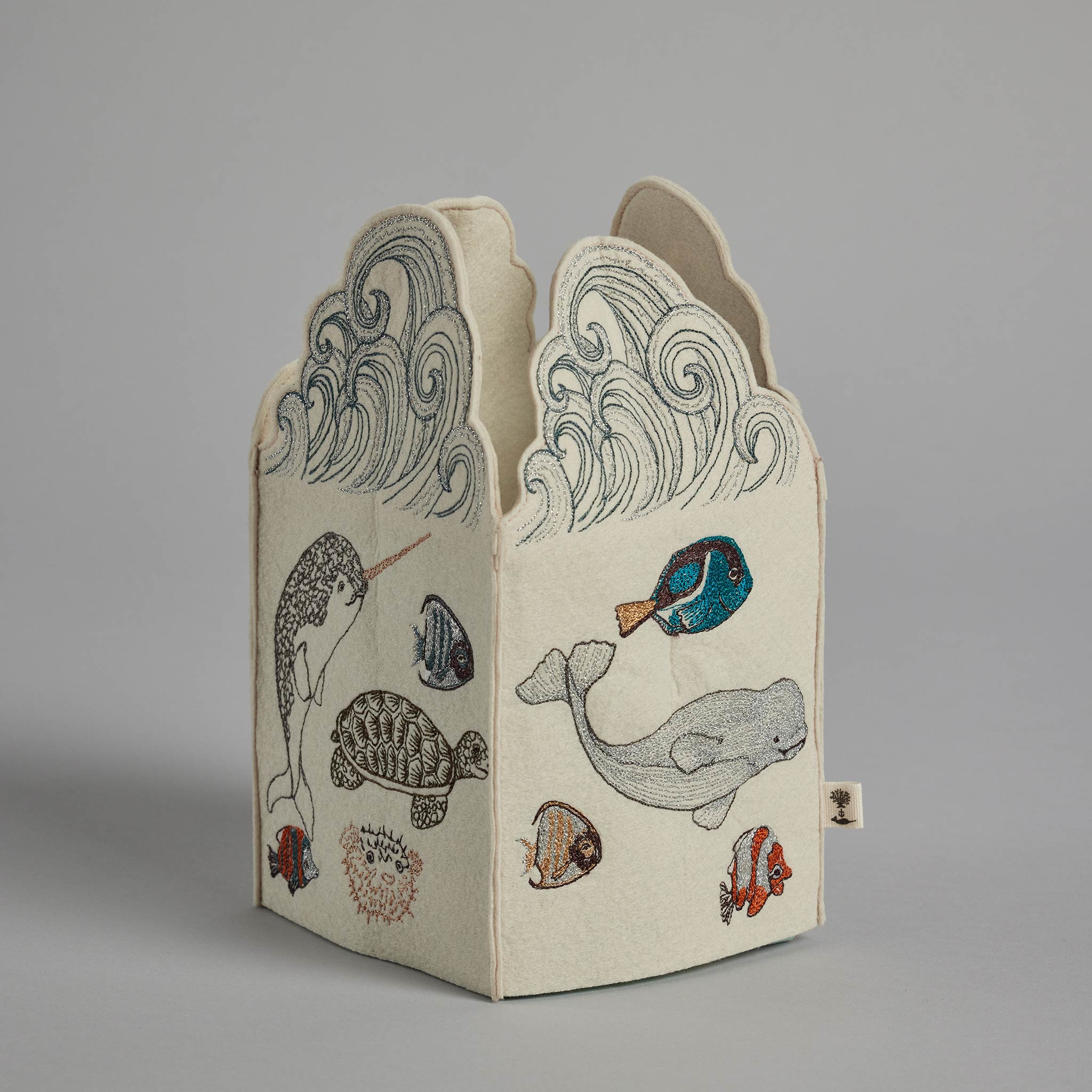 Under the Sea Tissue Box Cover | Coral & Tusk