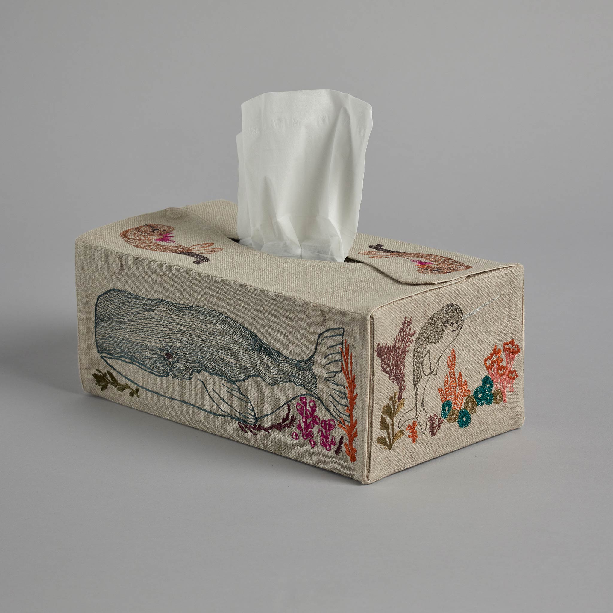 Under the Sea Tissue Box Cover | Coral & Tusk Under the Sea Tissue Box Cover | Coral & Tusk
