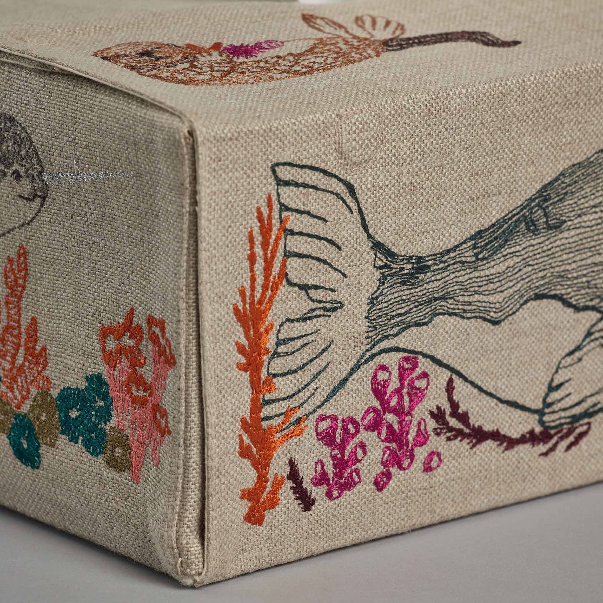 【返品交換不可】 Box Tissue Sea the Under Cover Tusk & Coral | ティッシュボックス