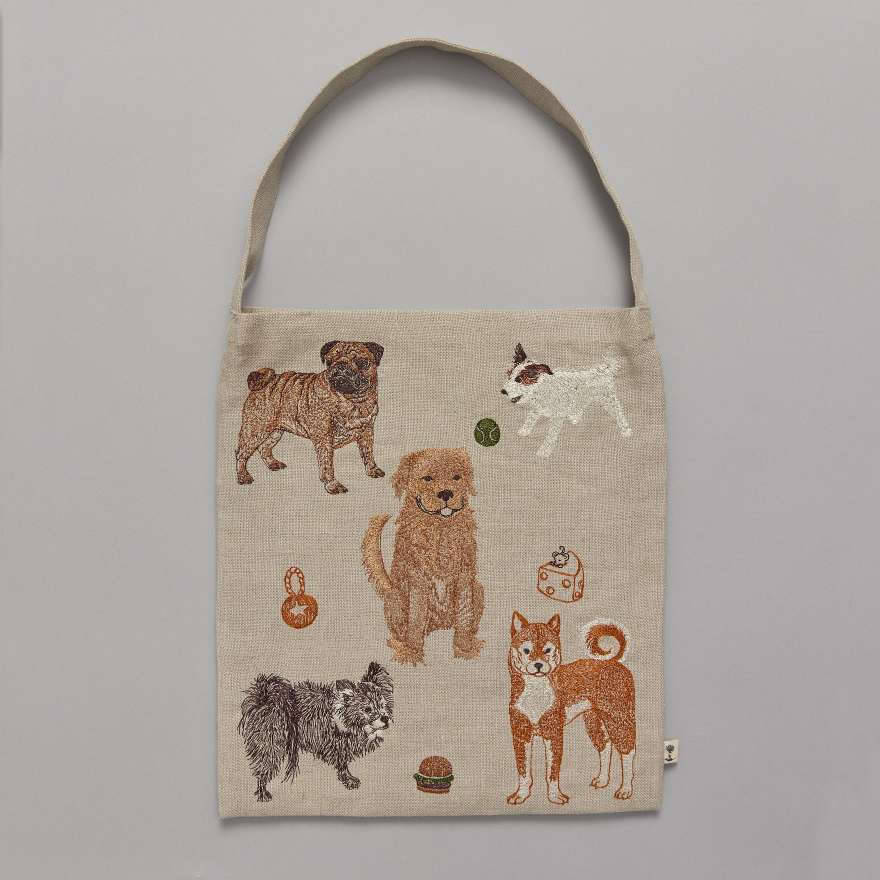 CORAL&TUSK [Shih Tzu Dog Pouch] シーズー犬モチーフ刺繍