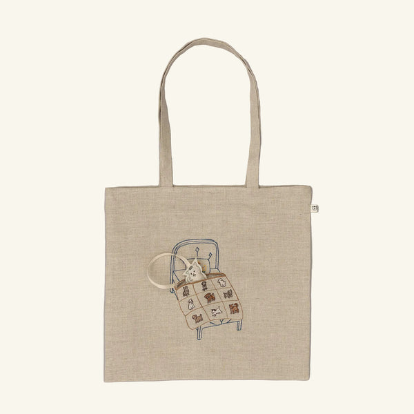 Coral & Tusk x Nekomura san Bed Tote Bag | Coral & Tusk