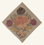 Seconds Sale Autumn Mums Dinner Napkin - Washed