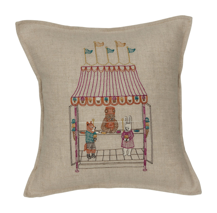 Ice Cream Shop Pillow