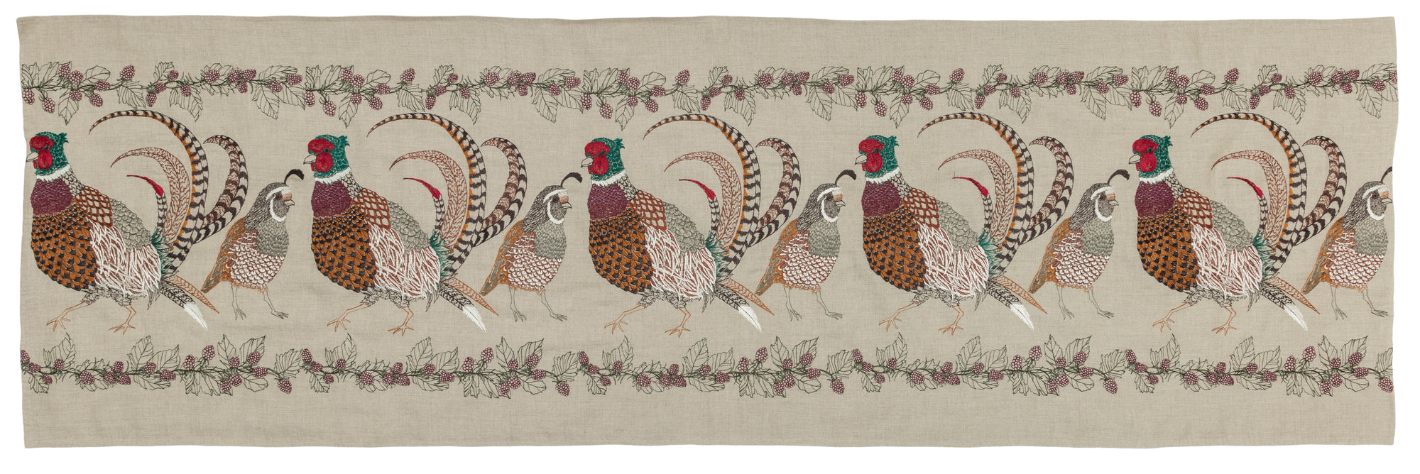 Pheasant and Quail Table Runner, 76
