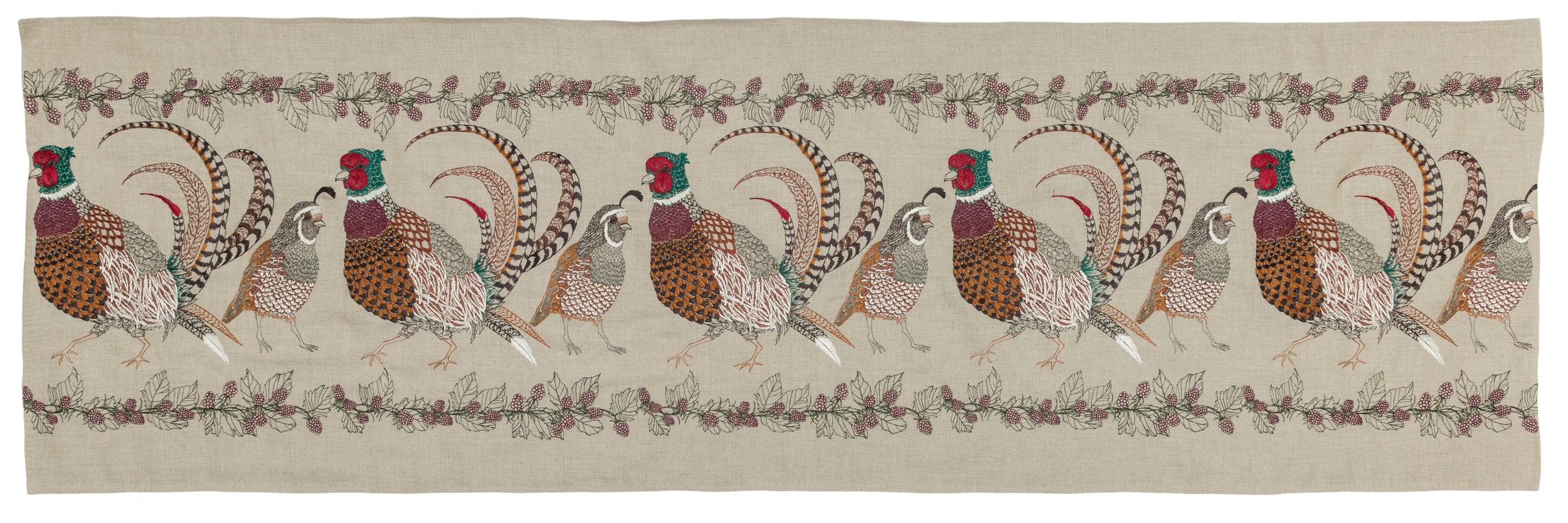 Pheasant and Quail Table Runner, 76