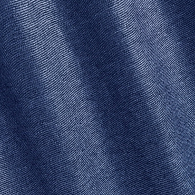 Indigo Striae Linen Yardage SL