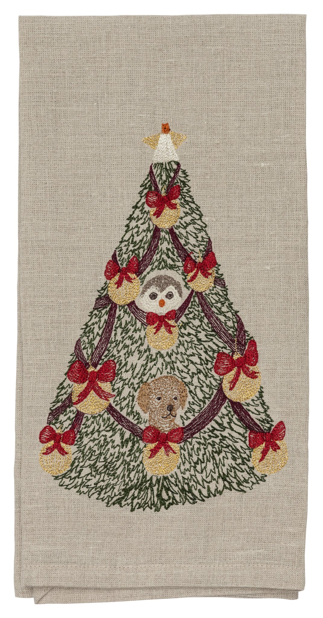 Christmas Tree Dish Towel