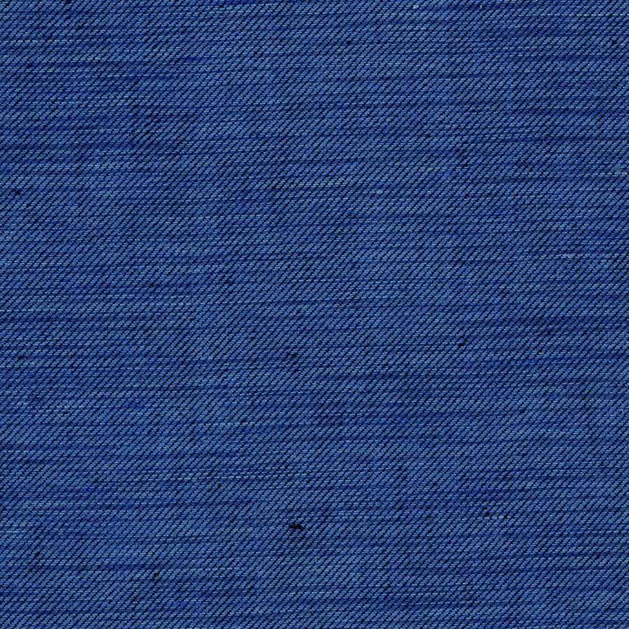 Indigo Striae Linen Yardage SL